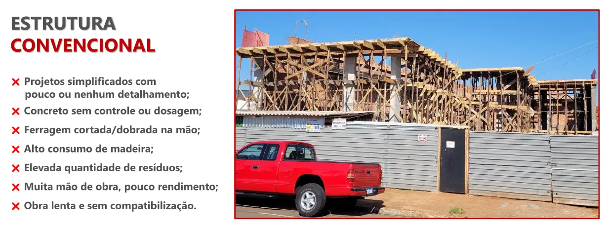 rp sul engenharia pré moldados no paraná comparativo convencional x pré moldado estconv novo